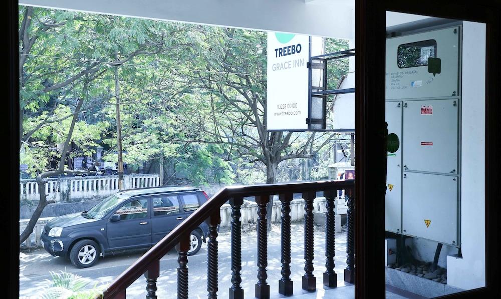 Treebo Grace Inn, 3 Min Walk From Promenade Beach Pondicherry Exterior foto